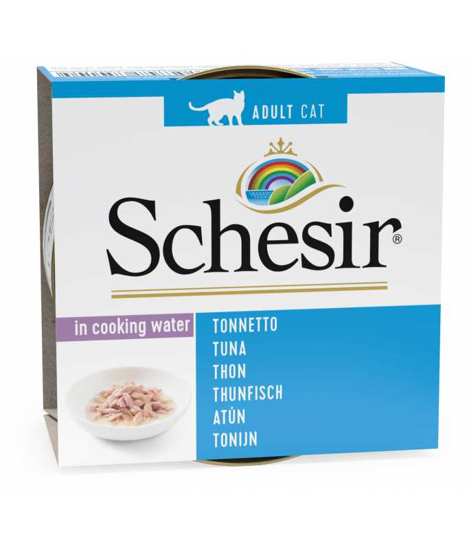Schesir Natural Style Brinetuna Can Cat Wet Food 85gm
