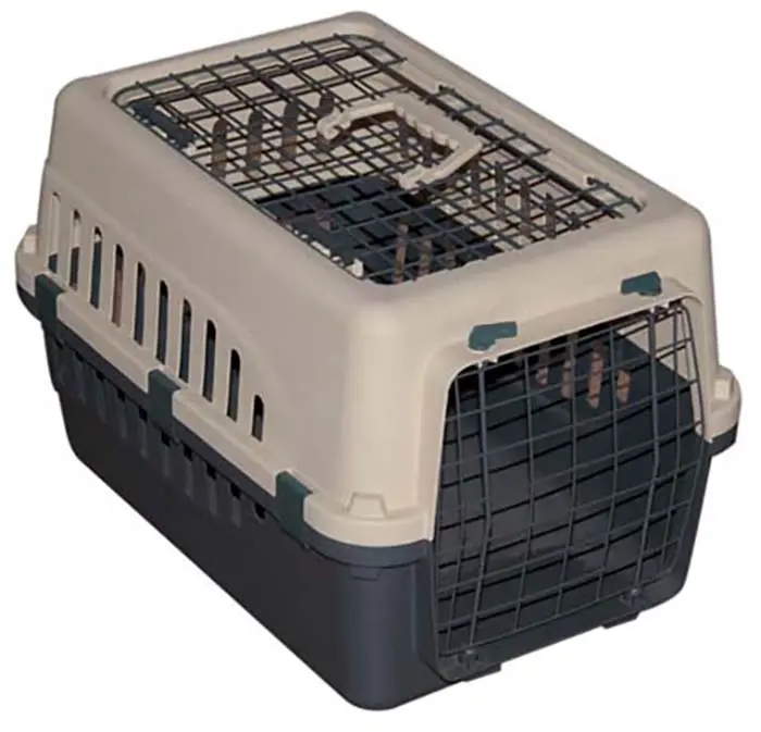 Pet Mode Top Front Door Plastic Pet Carrier 50cm Length Small