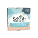 Schesir Cat Wet Food Can Kitten Tuna With Aloe 85gm