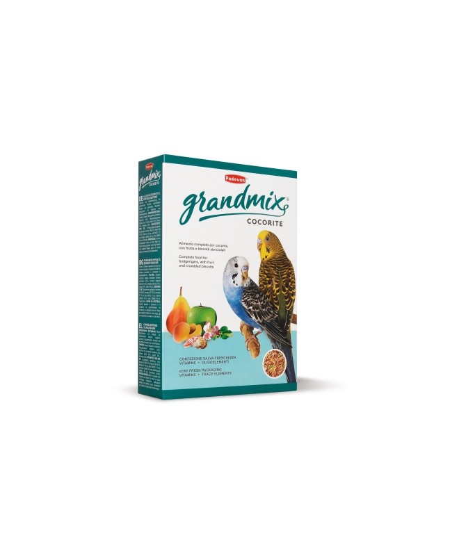 Padovan Grandmix Cocorite Feed for Small Parrots Budgerigar Birds 400gm