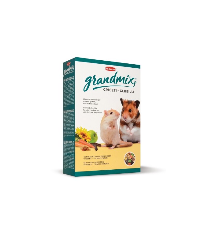 Padovan Grandmix Criceti Complete Food for Hamsters Mice And Gerbils 1kg