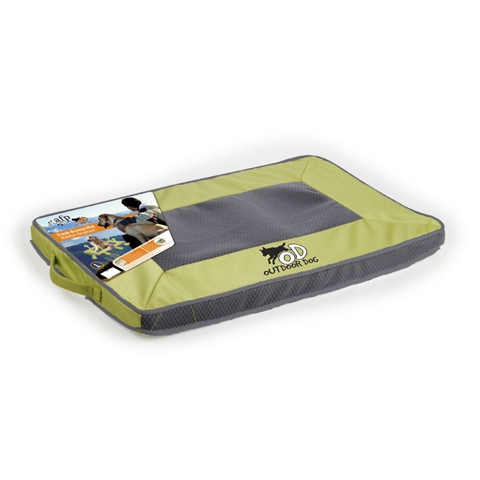 afp-All for Paws Quick Dry Outdoor Dog Mat Green Large