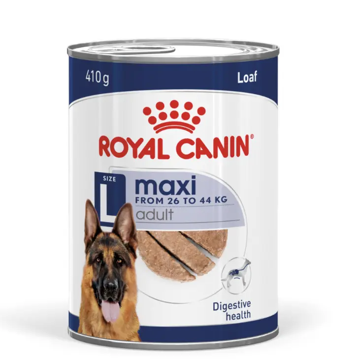 Royal Canin Size Health Nutrition Maxi Adult Wet Food Can 12 x 410gm