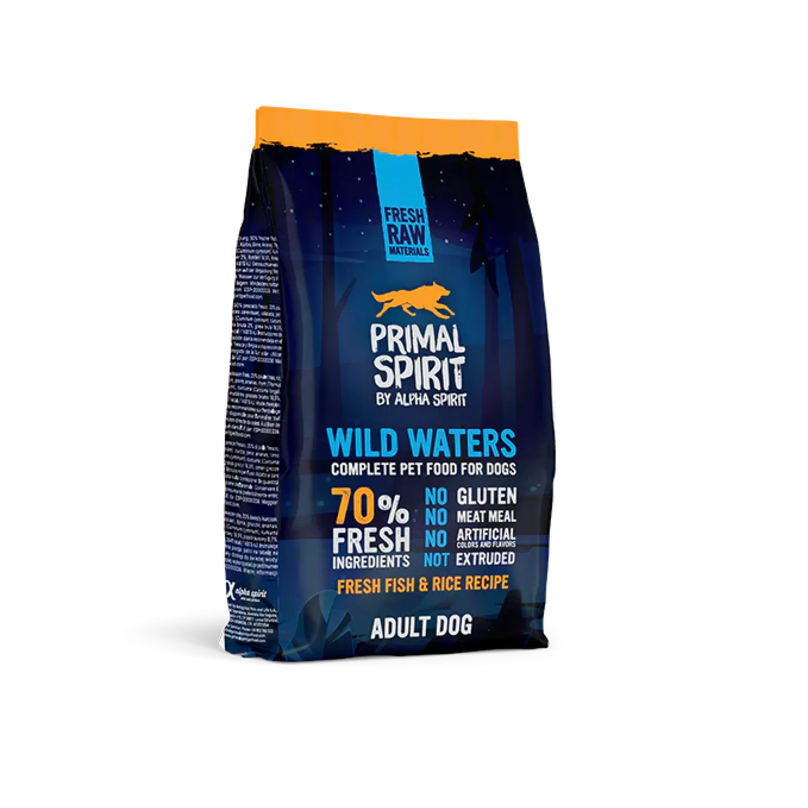 Alpha Spirit Primal 70% Wild Waters Dog Food 1 kg