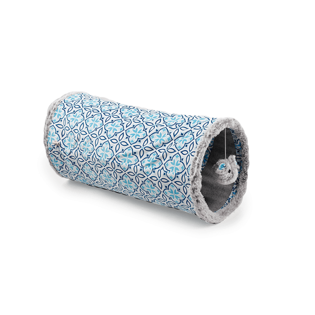 afp-All for Paws Vintage Cat Tunnel Grey