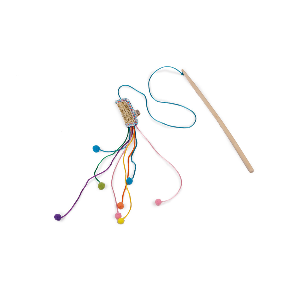 ALL FOR PAWS Whisker Fiesta Wand Fire Cracker