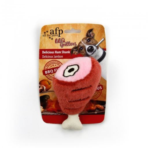 ALL FOR PAWS Lam-Jumbo Snuggle Straw Hippo