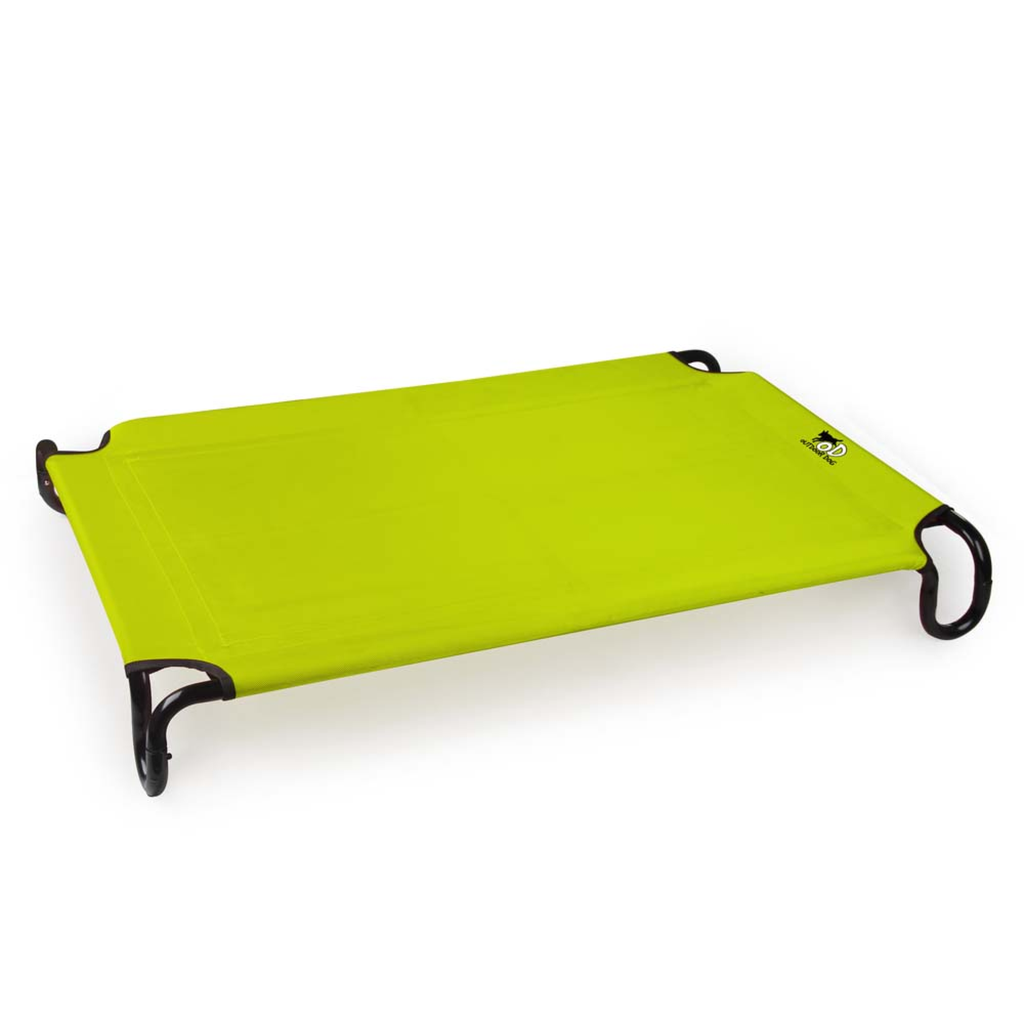 afp-All for Paws Outdoor Portable Elevated Pet Cot Green