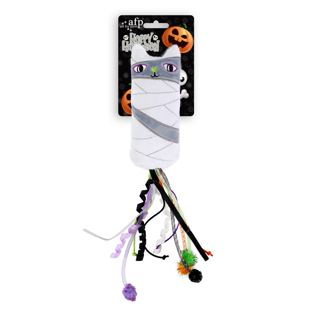 ALL FOR PAWS Naughty Or Trick Cat Mummy Kicker