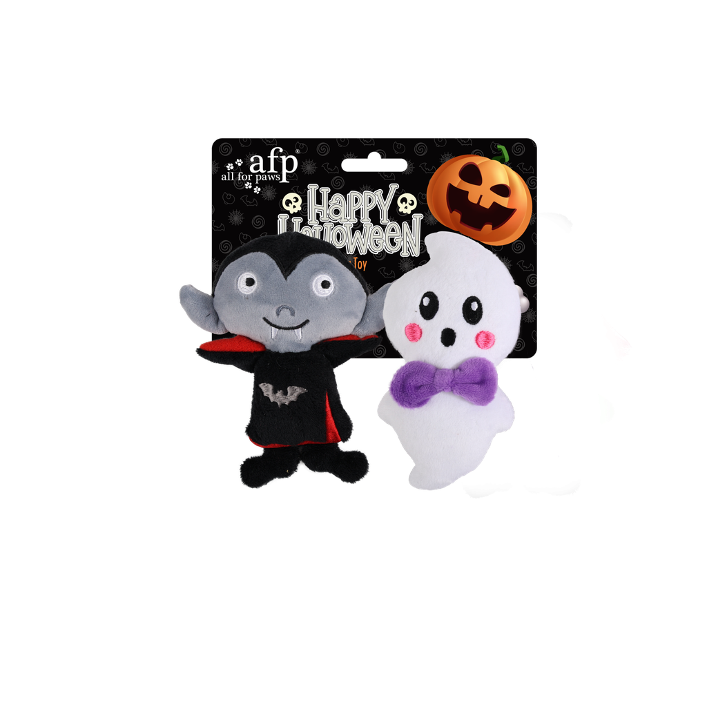ALL FOR PAWS Naughty or Trick Vampire & Ghost 2/pk