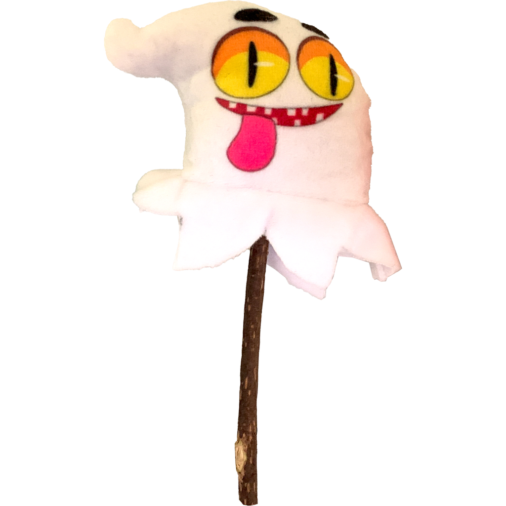 BOBBY Cat Toy Fright Ghost W/ Silvervine 15 cm