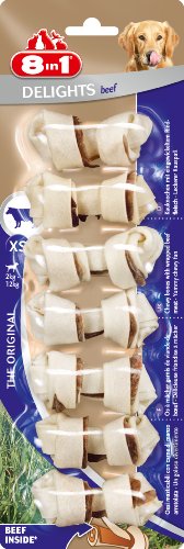 8in1 Delights Beef Bones XS, 7 pcs, 84 g