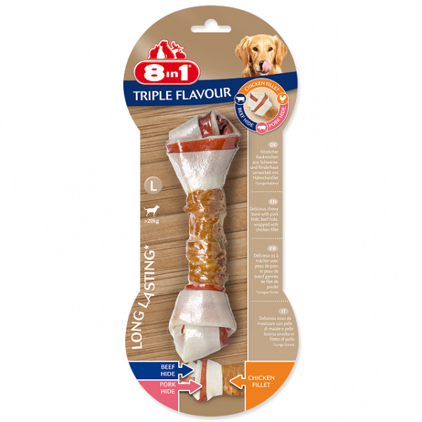 8in1 8in1 Triple Flavour Bone L, 85 g