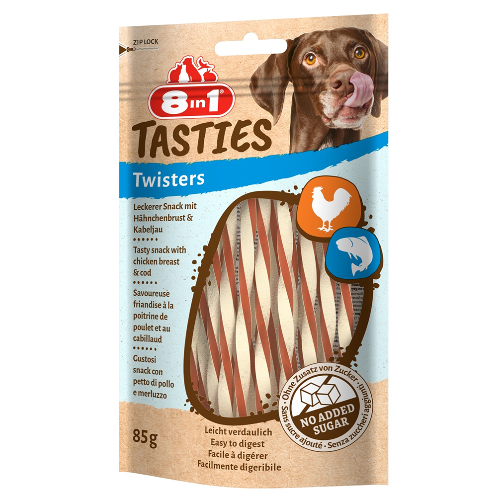 8in1 8in1 Tasties Twisters 85 g