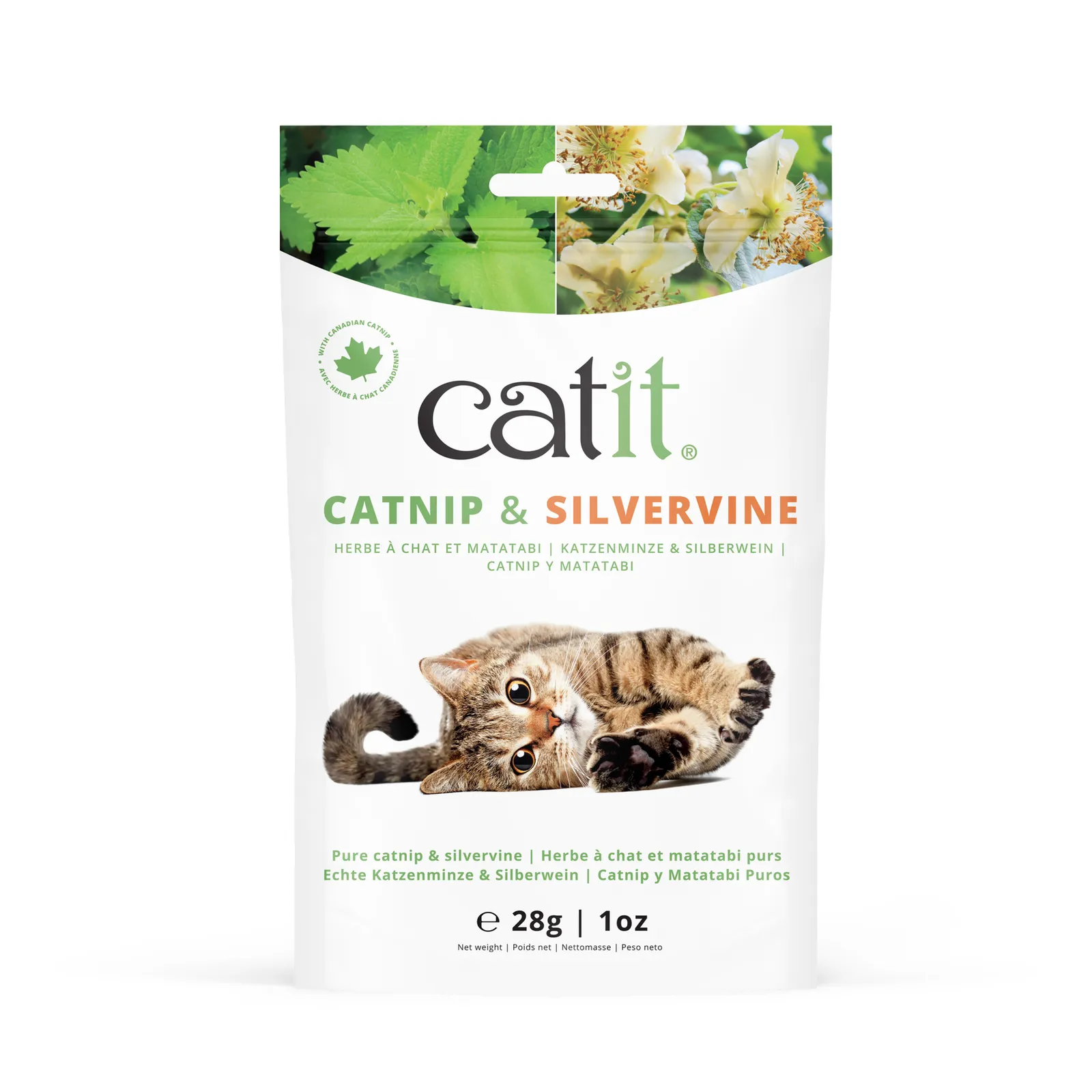 CatIt Dried Catnip & Silverine Mix 28gm