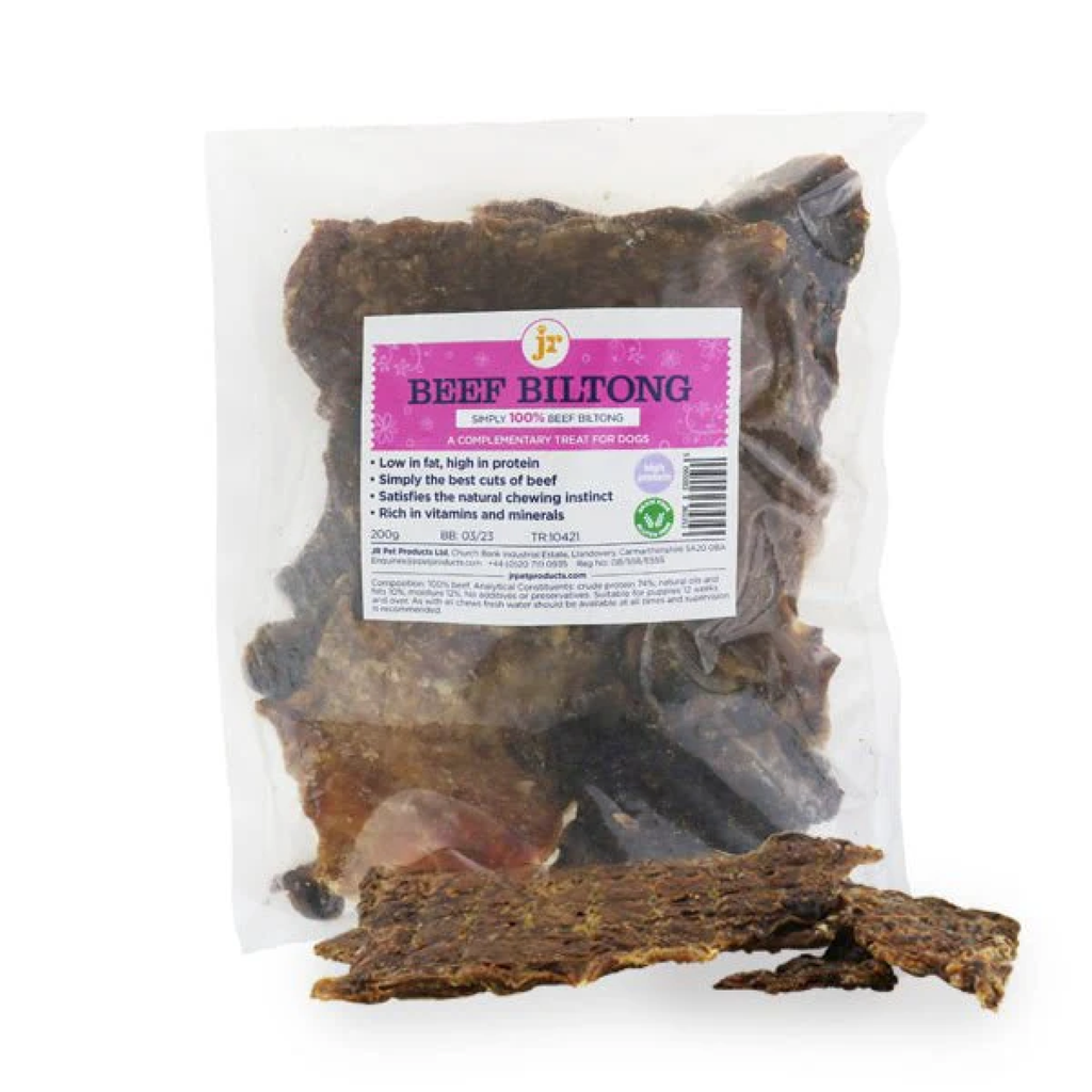 JR PET PRODUCTS Beef Biltong 200 g