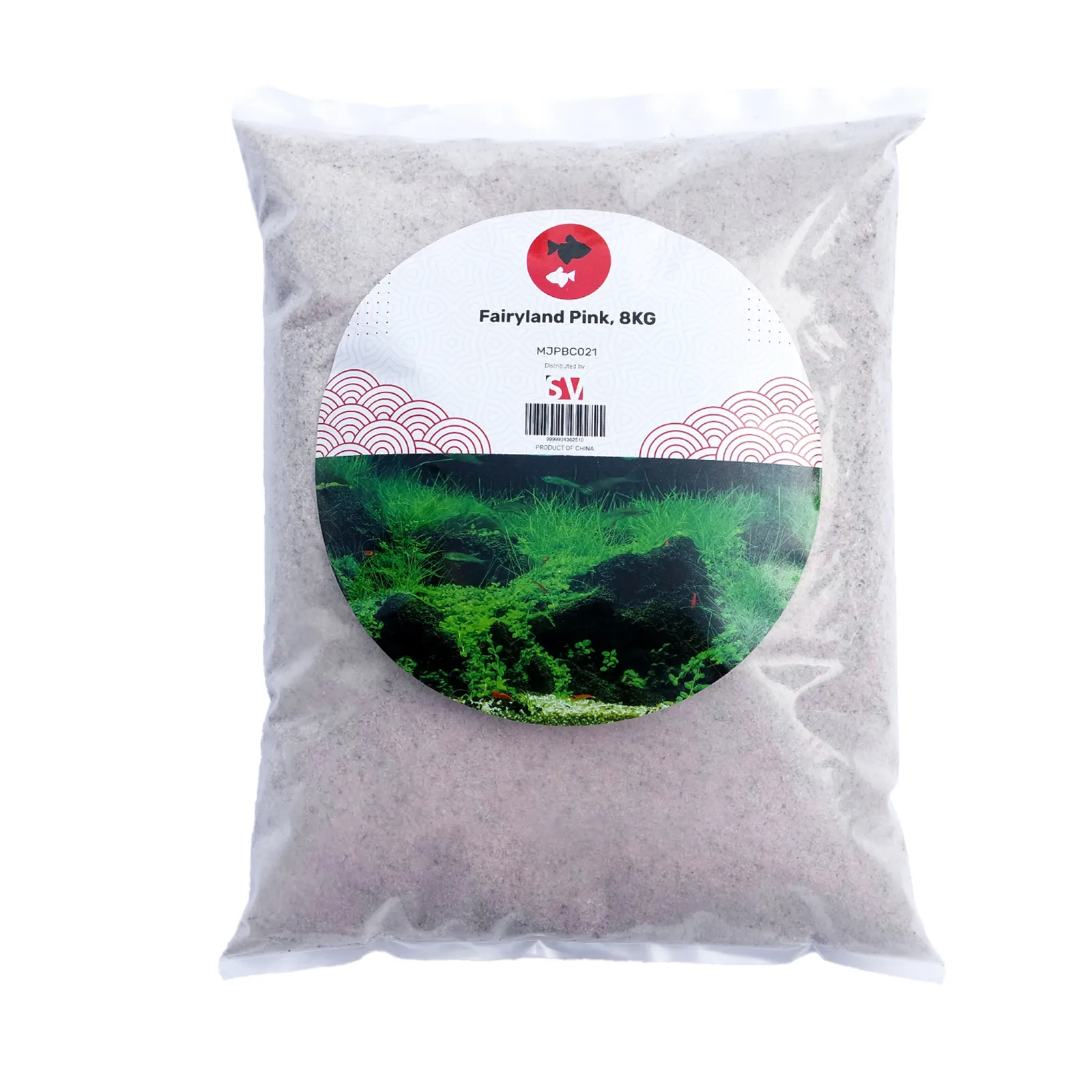 [MJPBC021] SV Aquarium Deco Fairyland Pink 8 kg