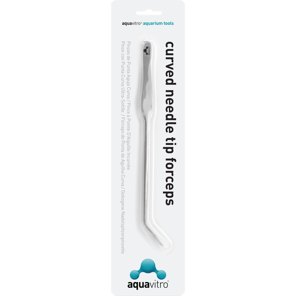SEACHEM Aquavitro Curved Needle Tip Forceps 25 cm