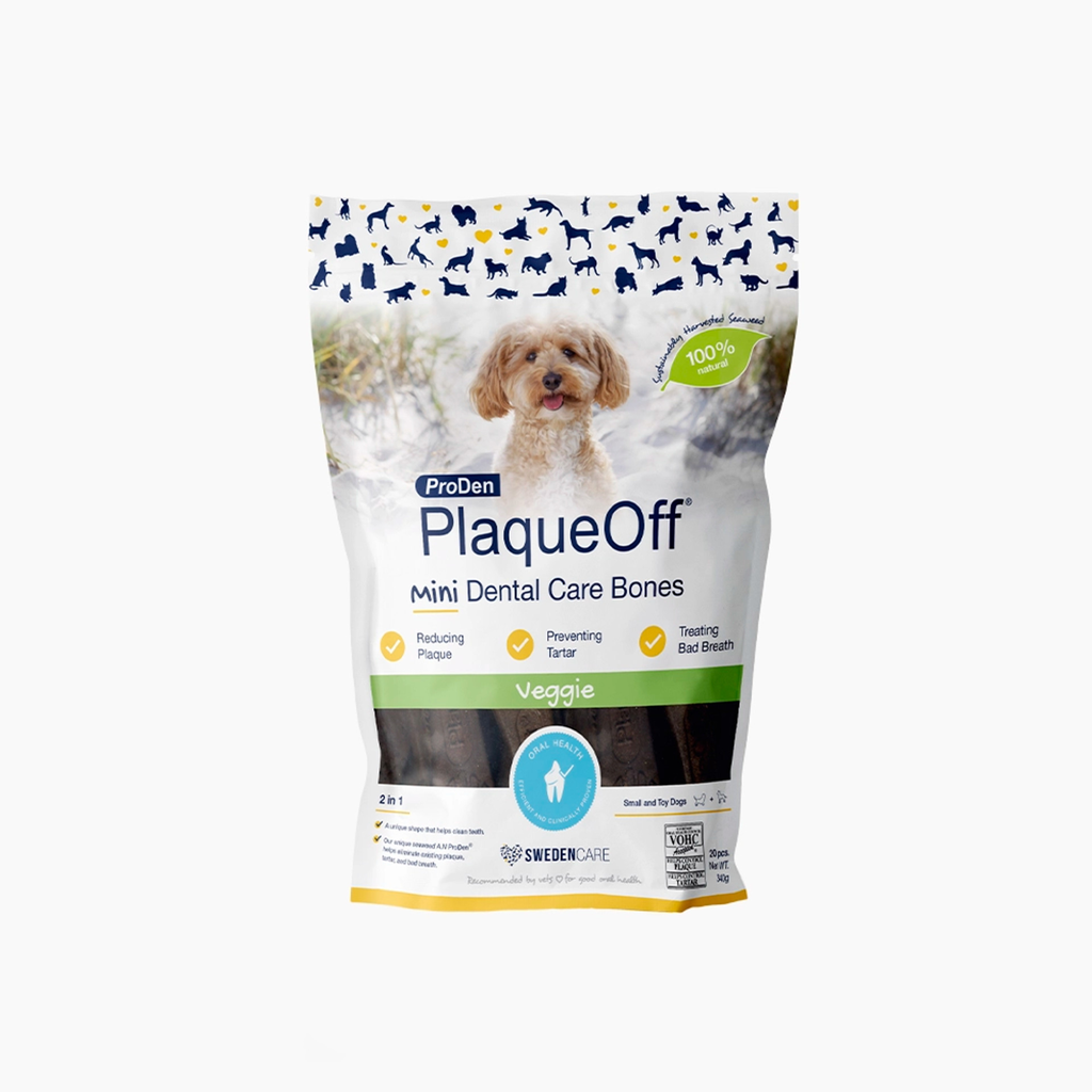 ProDen PlaqueOff Mini Dental Care Bones Vegetable Fusion 340gm