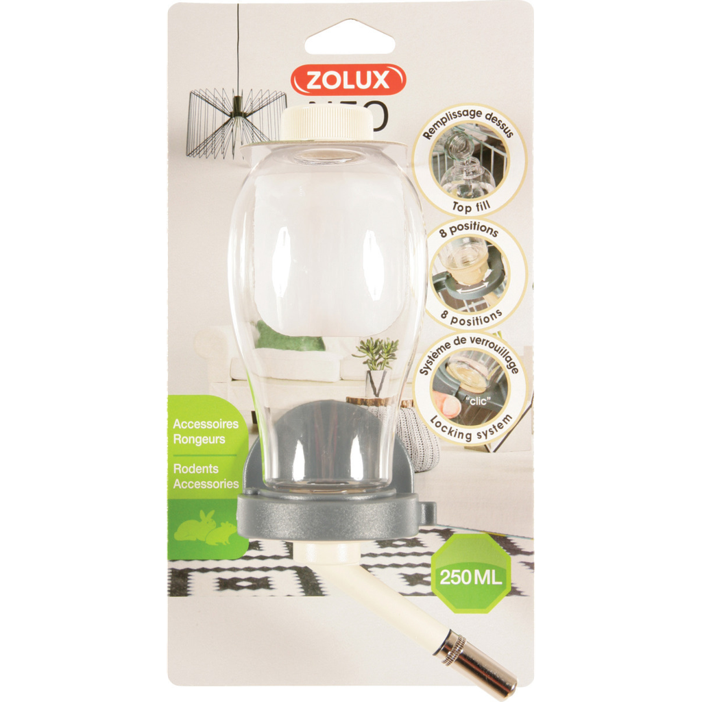 ZOLUX Rodent Water Feeder Beige, 250 ml