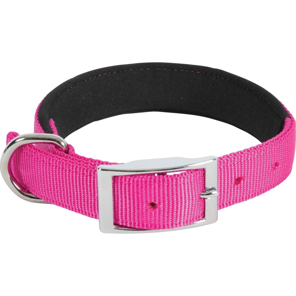 ZOLUX Nylon Comfort Collar Pink, 40 cm/ 20 mm