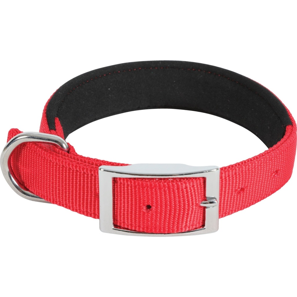 ZOLUX Nylon Comfort Collar Red, 40 cm/ 20 mm