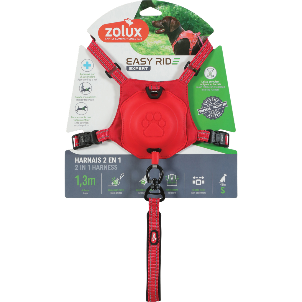 Zolux Easyride Harness Red, Small