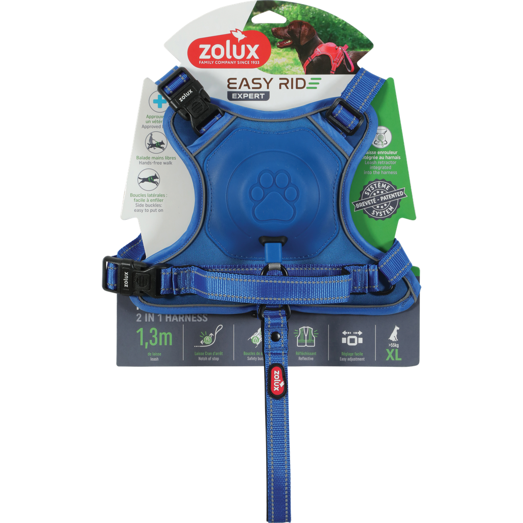 Zolux Easyride Harness Blue, XLarge