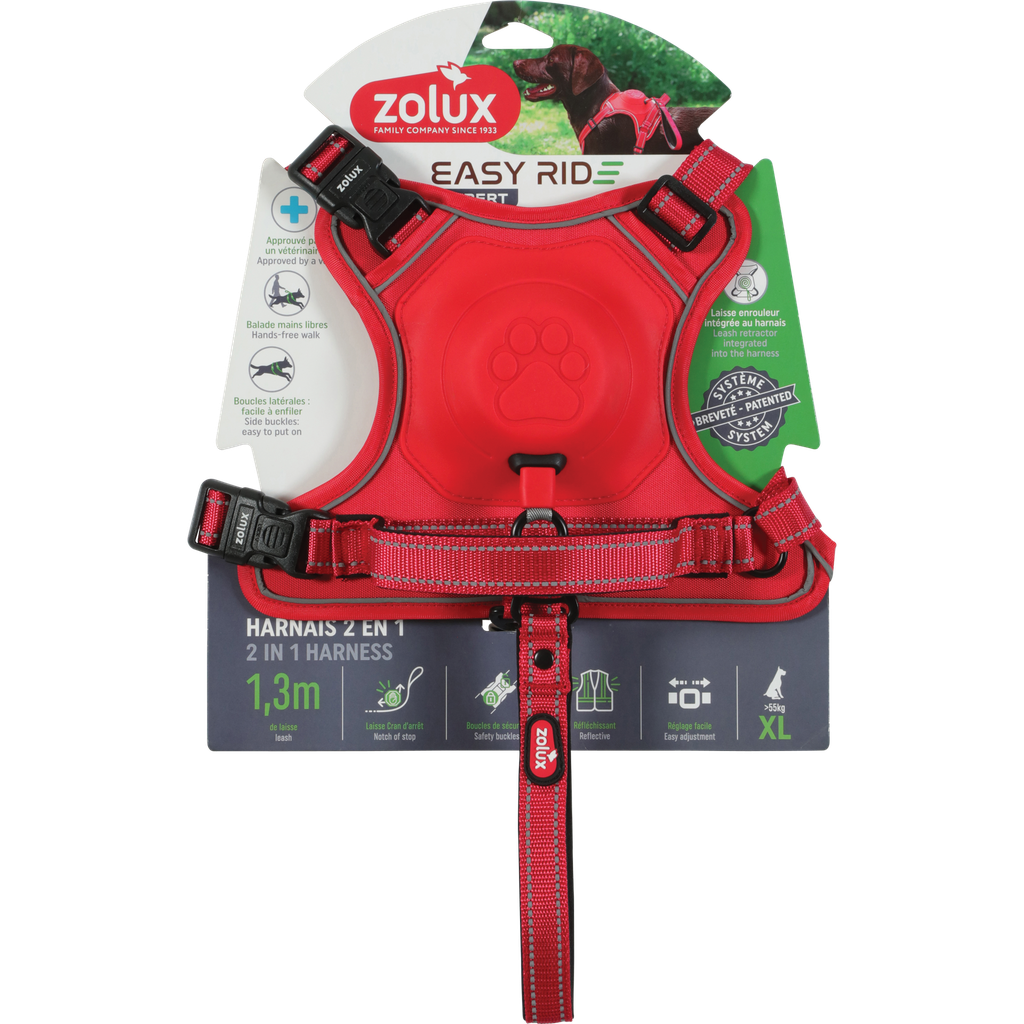 Zolux Easyride Harness Red, XLarge