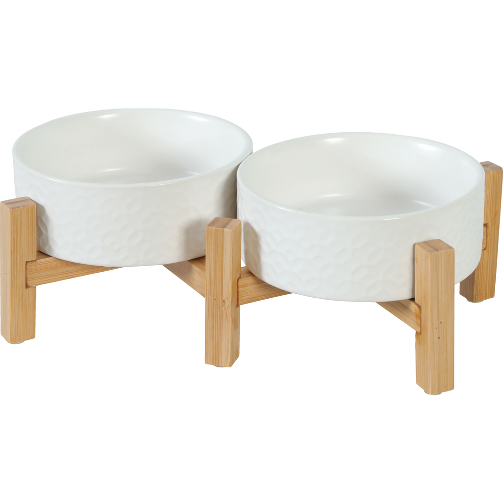 ZOLUX Keramo Ceramic Bowl Duo White 600ml