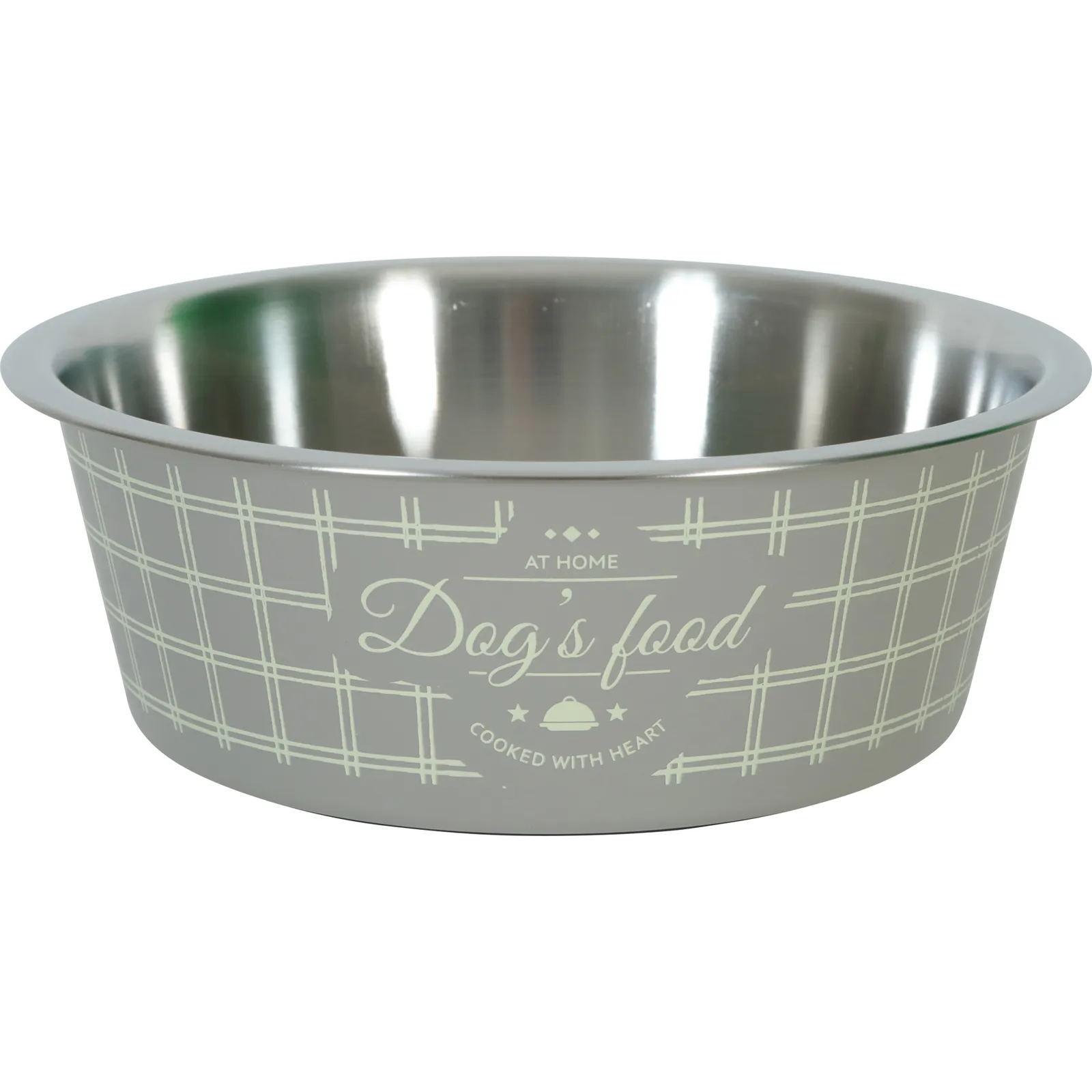 [ZL475553TAU] Zolux Non-Slip Food Dog Bowl Taupe 1700 ml