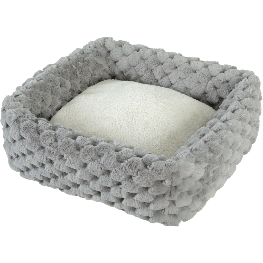 ZOLUX Abelha Squared Pet Bed Grey, XLarge