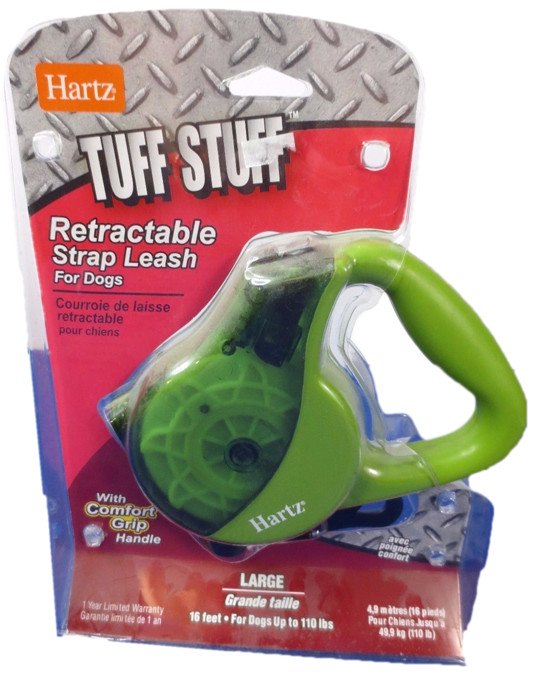 Hartz Retractable Strap Leash Large 16ft 4.9M for Dogs Upto 49.9 kg - 110LB