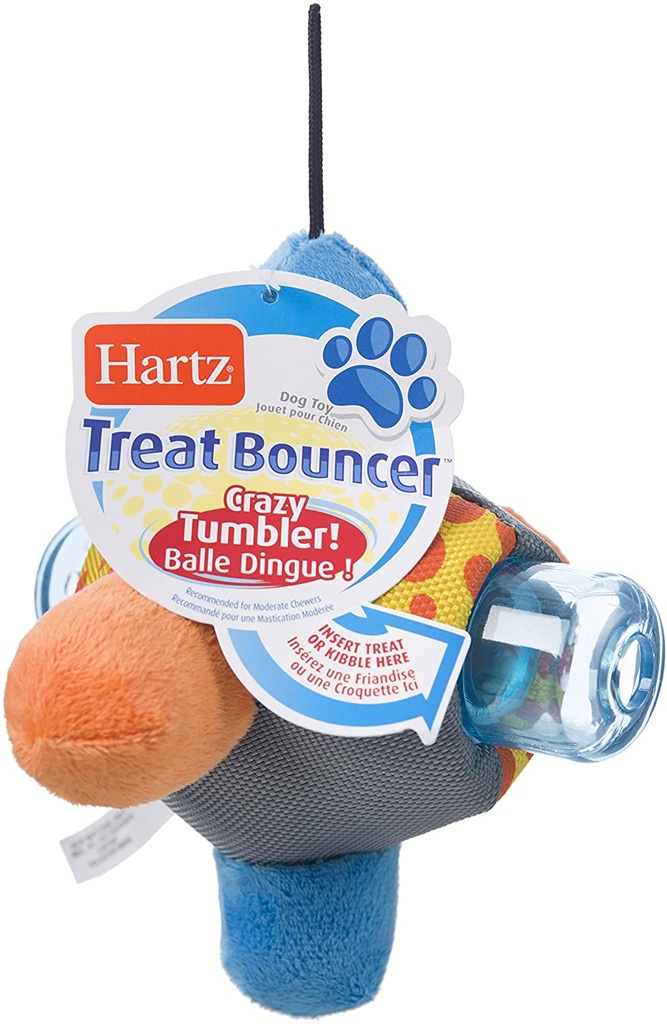 Hartz Treat Bouncer Dispensing Dog Toy 