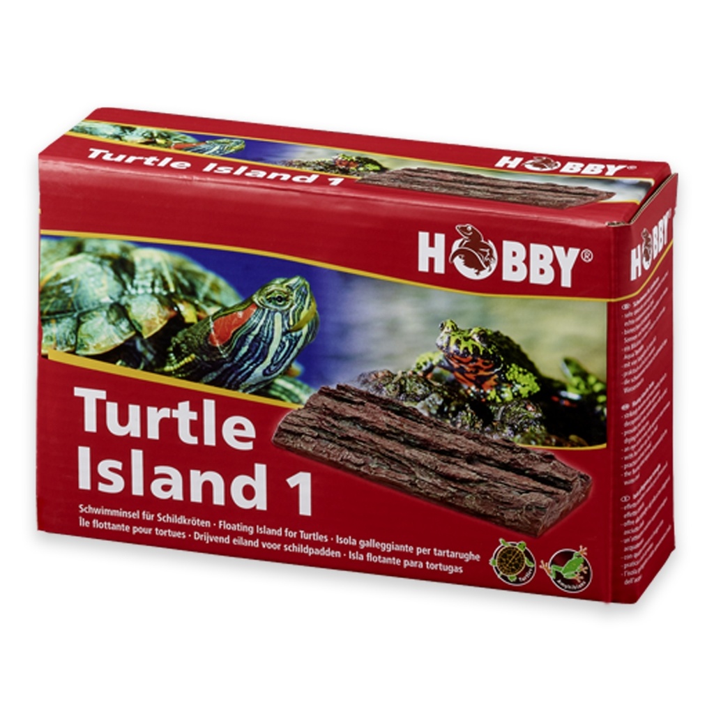 Hobby Terrarium Decoration Turtle Island 1 Small