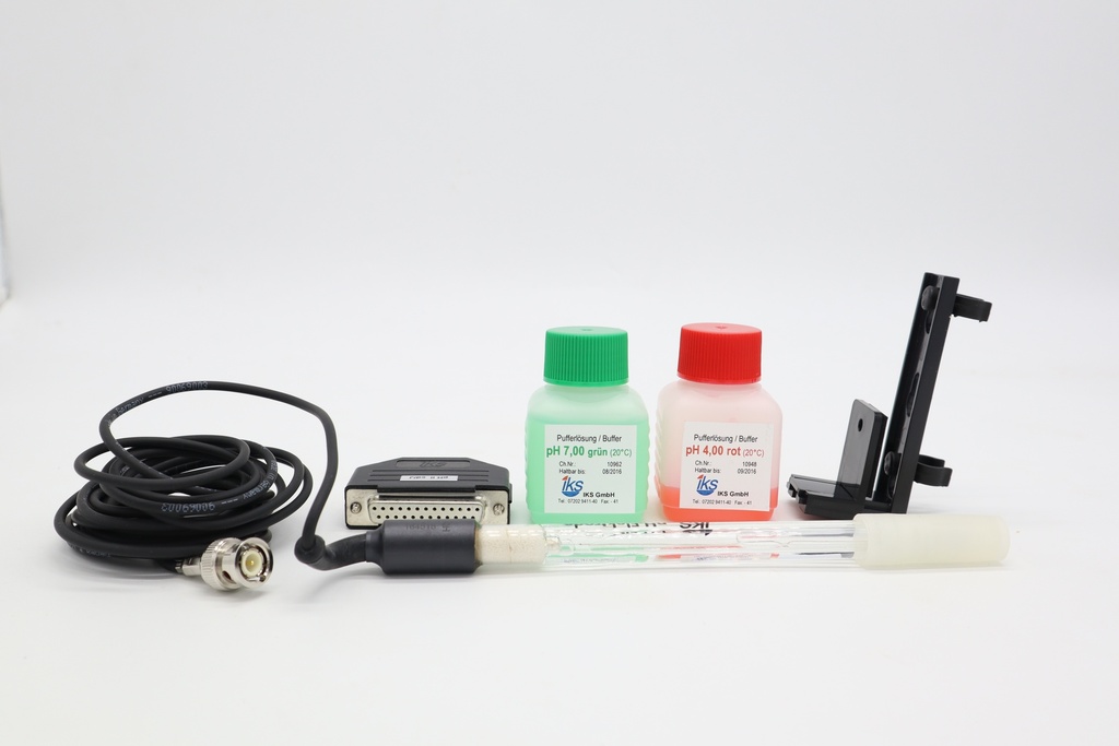 IKS Aquastar pH Module -Electronic Adapter & Compression Proof Glass Electrode For IKS Aquastar Aquarium Automation System