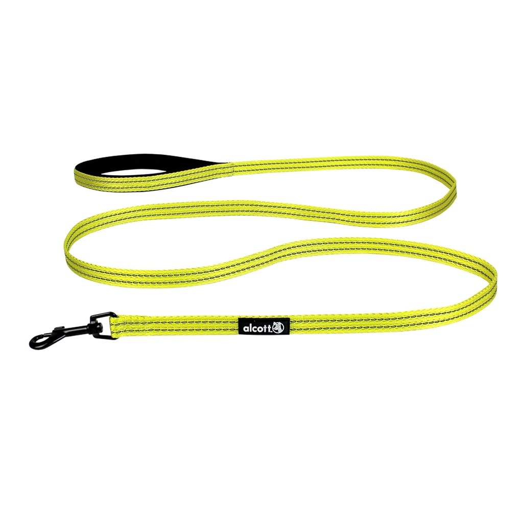 Alcott Visibility Dog Lead Yellow Small