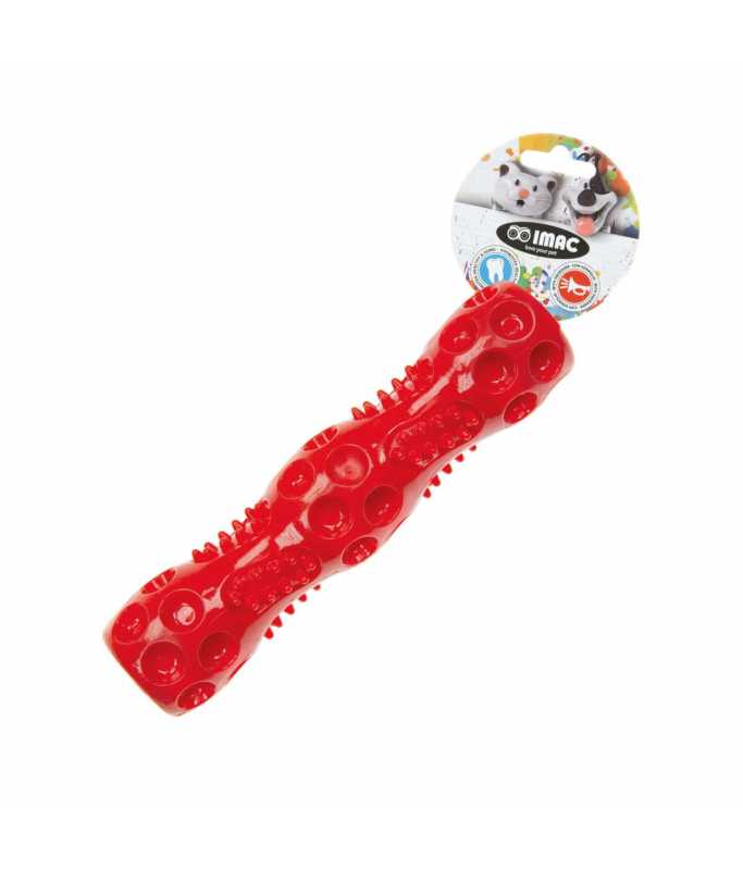 IMAC Dog Toy TPR Rubber Stick With Squeaker 17.6x4.2x4.2cm