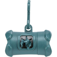 Trixie Dog Dirt Bag Plastic Dispenser with 15 Bags - BROWN/10CM