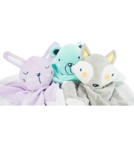 Trixie Junior Snuggler Plush Dog Toy GREY 30X30CM