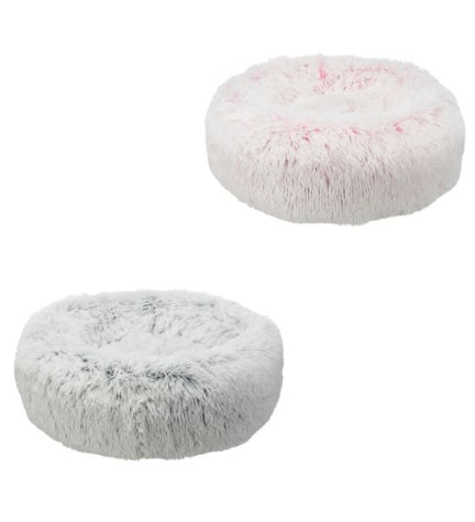 Trixie Harvey Round Dog Bed - BLACK&WHITE/70CM