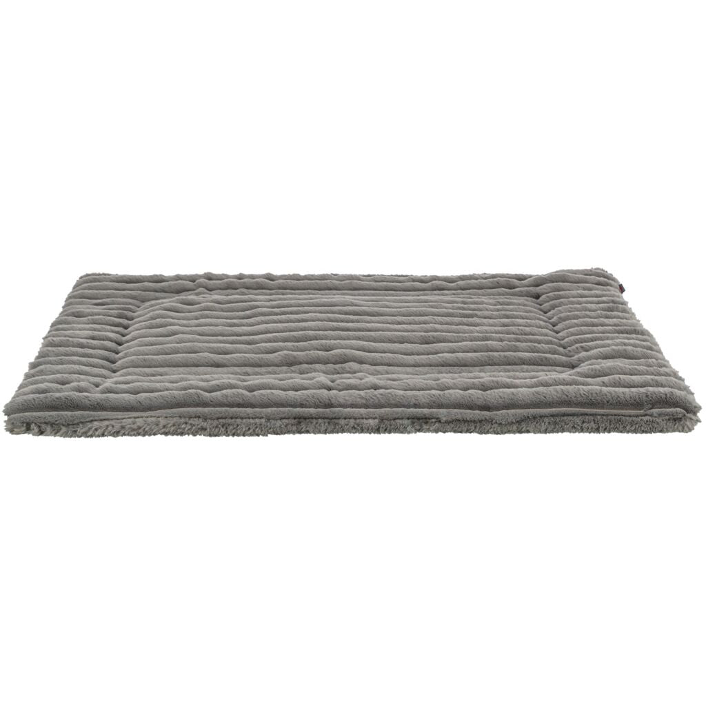 Trixie Lonni Corduroy Plush Lying Mat for Dogs - GREY/60X45CM