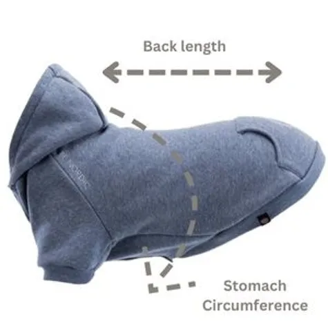 Trixie BE NORDIC Flensburg Hoodie for Dogs - BLUE/36CM
