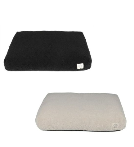D&D Polly Cushion Dog Bed - WHITE/110X80X12CM