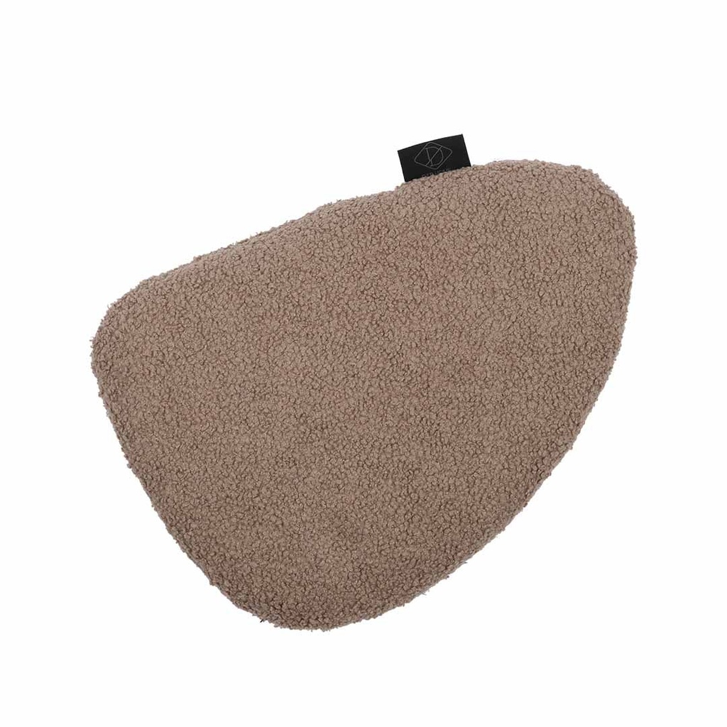 D&D Home Peeble Dog Head Pillow - TAUPE/39X26X7.5CM