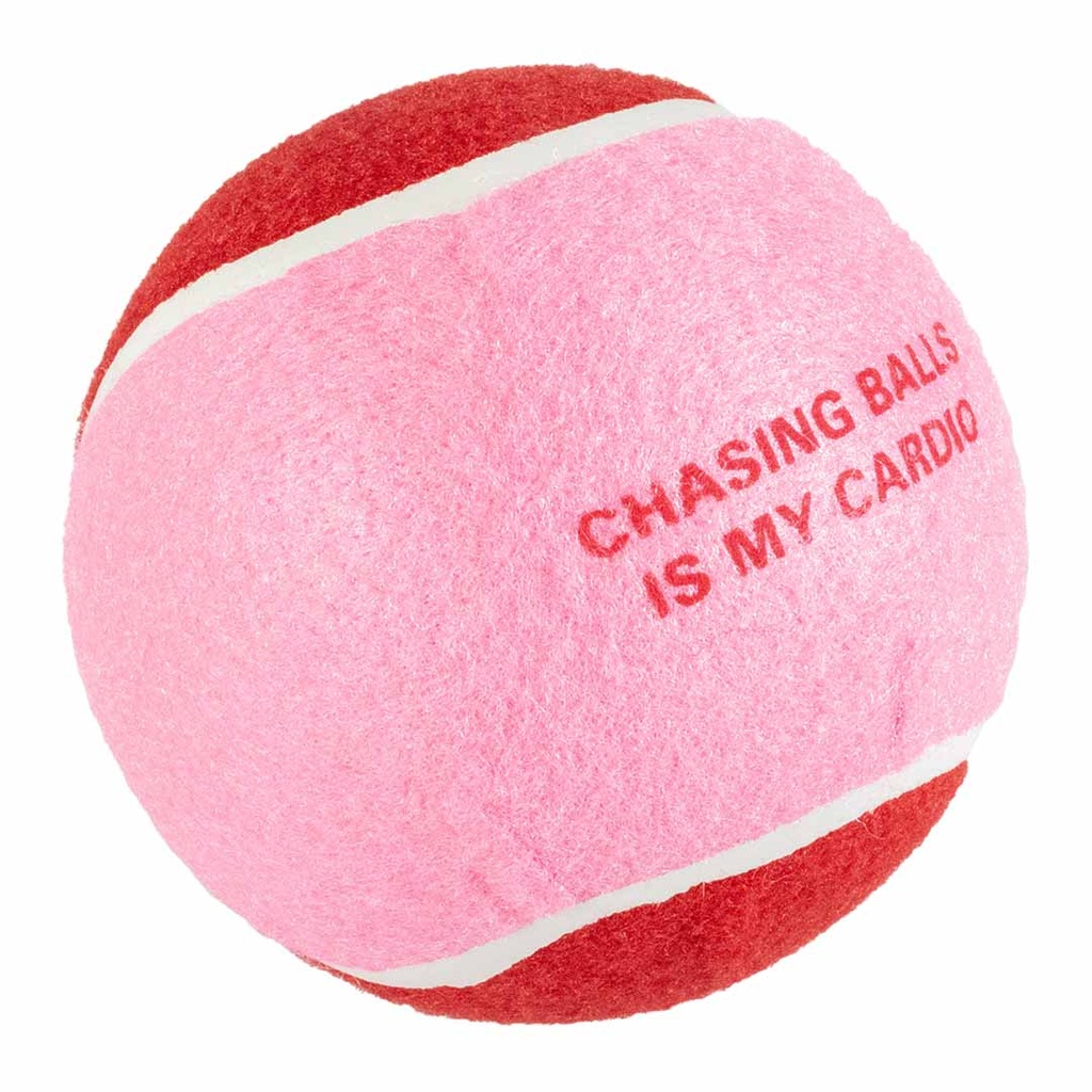 ebi Coockoo CHASE ME XL Tennisball Dog Toy - PINK/12.7CM