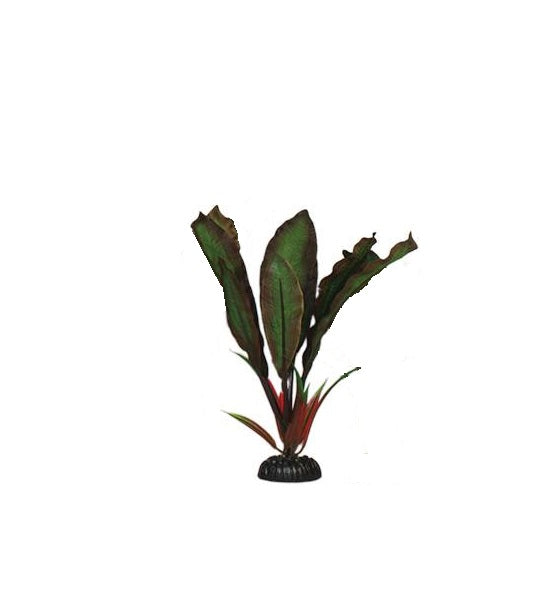Hugo Kamishi Silk Aquarium Plant Décor - GREEN&RED/13CM