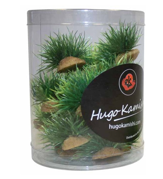 [407854-1] Hugo Kamishi Miniature Foreground 1 Tub of 20 Aquarium Décor - 1TUB