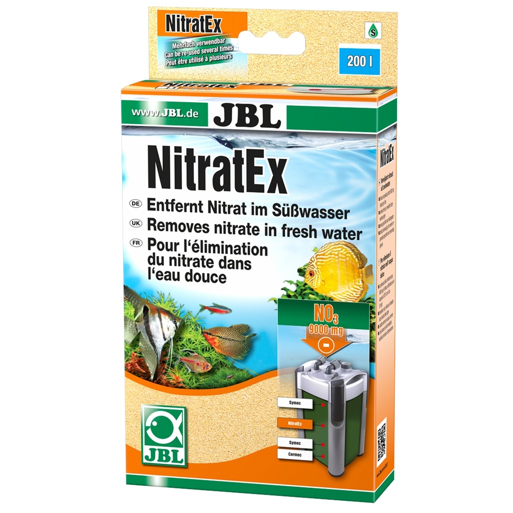 JBL Nitratex Filter Material Rapid Removal of Nitrate From the Aquarium Water