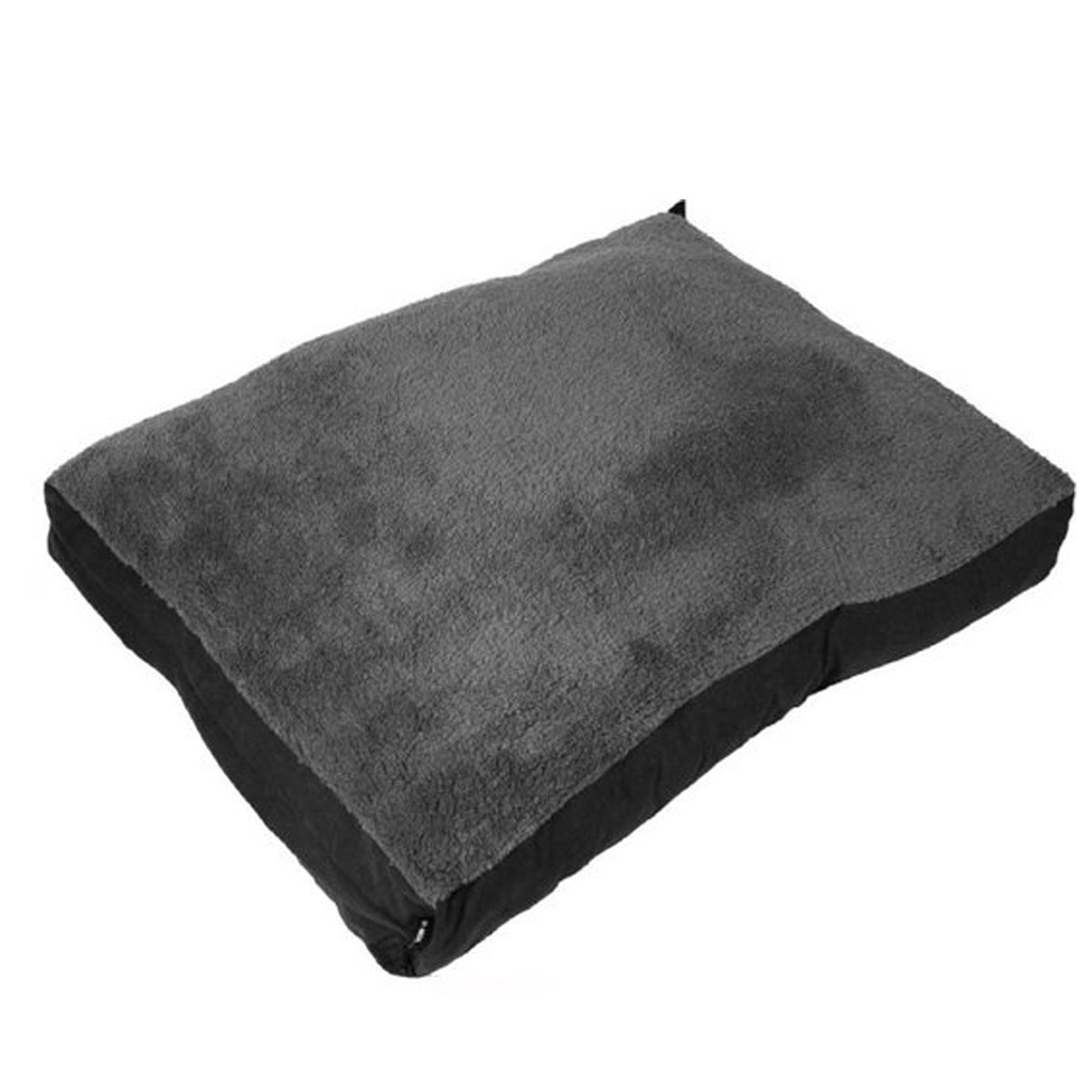 51DN Sheep Box Pillow Dog Bed - GREY-BLACK/80X60X10CM